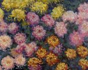 克劳德莫奈 - Bed of Chrysanthemums